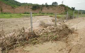 Diversions like these are coming up on a large scale in rivulets in Mohali district