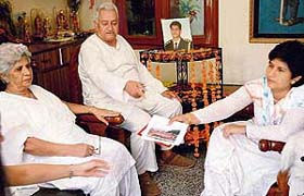 The family of Lt-Col Rajeev Bakshi