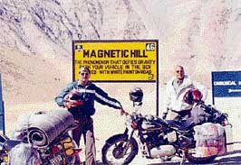RIDING HIGH: Y.M. Saini and Rajindra Sharma