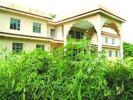 Virsa Vihar meant to hold cultural events lies unutilisied even two years after its construction.