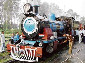 The steam engine which is expected to boost tourism
