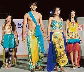 Students of NIIFT showcases their creations at Mohali