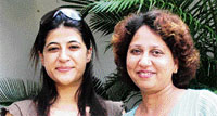 Tahira and Rashmi