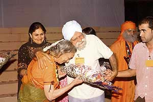 Uzra Bhutt and Gursharan Singh