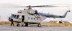 A file picture of an Mi-17 helicopter.