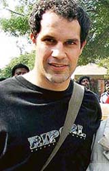 Tyler Walker Williams who was elected vice-president of Jawaharlal Nehru University in Delhi