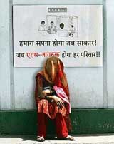 Only lucky Haryanvi women manage to visit an HIV clinic during the life time of their husbands