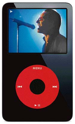 Special U2 edition of iPod