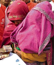 A woman of Yamunanagar who alleged she was gangraped on December 31.