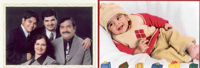 The Charles family and Aadi