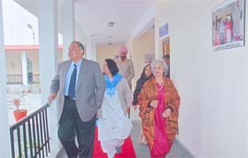 Bollywood actress Waheeda Rehman, who visited the city recently to meet her relatives