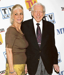 Sidney Sheldon with wife Alexandra Kostoff