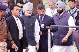 Manmohan Singh during his Jalandhar visit