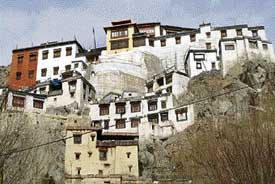 The Spituk monastery in Ladakh is one of the region’s four major monasteries