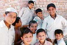 Youngsters deprived of education at Mundigarhi village in Karnal district are not aware that a local girl has created history of sorts by passing her middle exams. 
