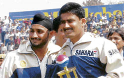 “Anil bhai is one of the greatest bowlers not just in Indian cricket but also in world cricket,” says fellow spinner Harbhajan Singh