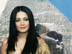 Brand ambassador for the Egyptian Tourism Authority Celina Jaitley poses for photographers in New Delhi. Celina has been appointed brand ambassador for the Egyptian Tourism Authority in a new campaign aiming to increase the number of Indian tourists visiting Egypt.