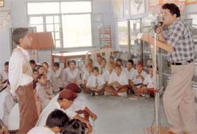 A talk was organised on “Books—Our constant companion” at Mahant Kauhal Dass DAV Public School, Neshta (Attari) to mark World Book Day