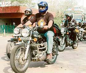 Tough times don’t last, tough bikers do. Meet this group of professionals manoeuvring hairpin bends en route to the Himalayas