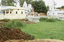 The historical Naorang Rai tank in Ambala city.