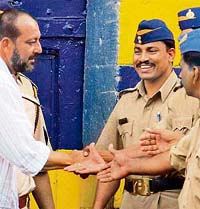 Being friendly with Sanjay Dutt, when he walked out of the Yerwada jail after he was released on bail, proved costly for many policemen