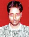 The photo sketch of the alleged bomb attack suspect issued by the police in Hyderabad