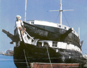 HMS Trincomalee built at Bombay dockyard. Today it is the world’s oldest wooden sail ship still afloat in Portsmouth as TS Foudroyant