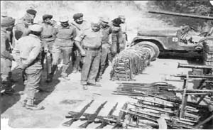 Pakistani weapons captured in the Battle of Dera Baba Nanak in 1965