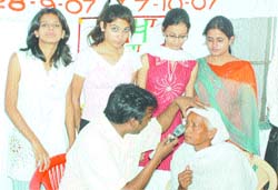 NSS department of the DAV College and district administration jointly held the event.