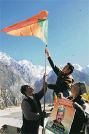 Political activity in Kinnaur has picked up.