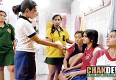 A still from ‘Chak de India’