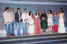 Stars at the channel’s launch party in Mumbai