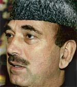 Ghulam Nabi Azad talks to The Tribune in Jammu