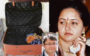A file photo of Archana, whose body was found in a briefcase near her residence in Gurgaon on Friday night.