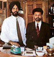 A file photograph of Paramjit Singh Kalsi and Ravinder Singh Kalsi in California.