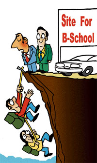 You will have to wait for the prospectus till we finish our building.