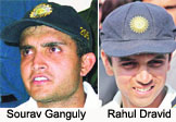 Sourav Ganguly, Rahul Dravid