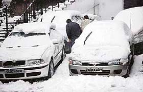 Shimla witnessed the heaviest snowfall of the season