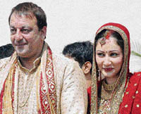 Sanjay Dutt with Manyata