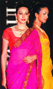 The saree has reinvented itself time and again.