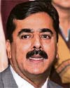 Raza Gillani in Islamabad