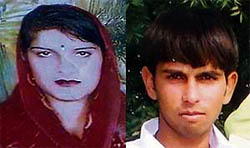 Sunita and Jasbir. Tribune photographs