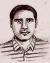 Police has released this sketch of a man, between 25 and 28 years, who is believed to be involved in Jaipur blasts