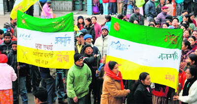 Political strife and protests are the order the day in the hills of Darjeeling