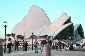 Opera House — the most recognisable icon of Sydney.