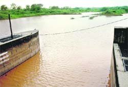 new lease of life: Water level at the Sukhna Lake has risen by 10 inches following rains.