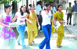 With the admission process on, various city colleges are bustling with activity