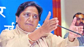 BSP supremo Mayawati announces withdrawal of support to the UPA government in New Delhi