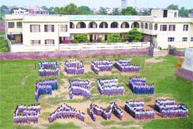 Students of St. Soldier Divine Public School, Noormahal, launch an anti-doping initiative for the Beijing Olympics