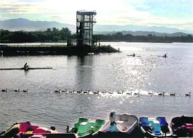 Sunrise at Sukhna Lake